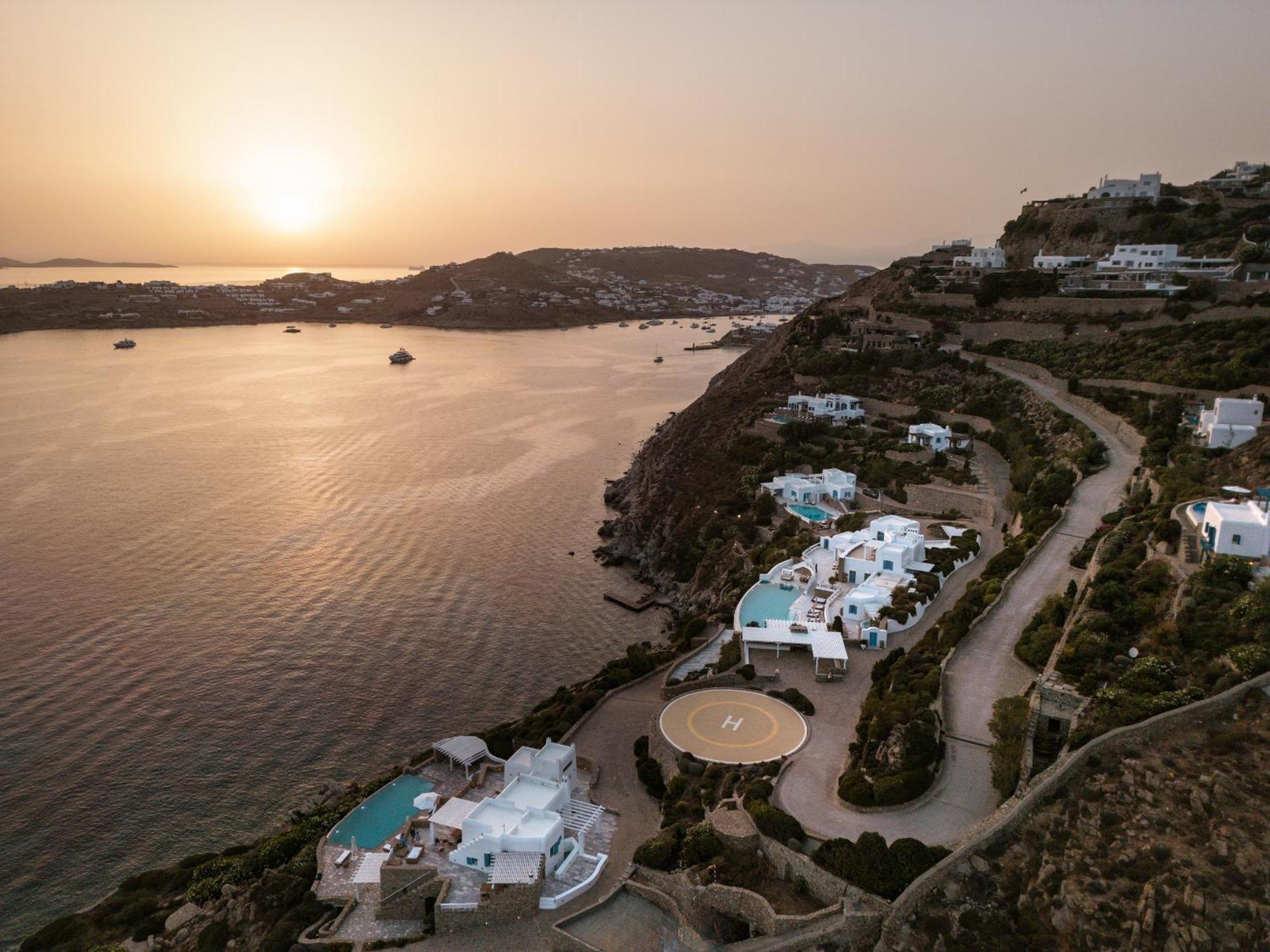 Mykonos Town Agl Luxury Villas מראה חיצוני תמונה